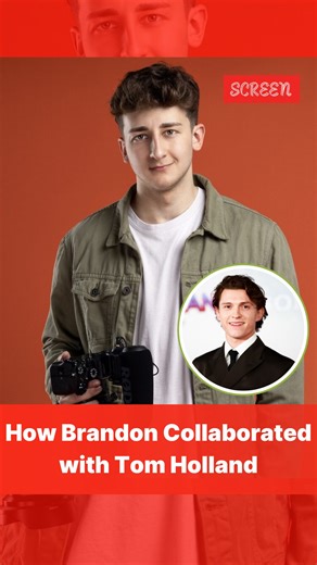 #SCREENExclusive: Brandon reveals the journey behind how he successfully secured a collaboration with Tom Holland, turning a dream into reality. (SCREEN, Brandon B, Tom Holland, Spiderman, Collaboration, Brandon Interview, Exclusive Interview, Hollywood) | Indian Express Entertainment | Facebook