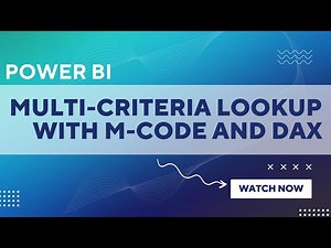 LOOKUP VALUE WITH MULTIPLE CRITERIA IN POWER BI | 2 WAY LOOKUP FORMULA IN POWER QUERY AND POWER BI