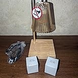 Candle Warmer Lamp with Timer, Adjustable Height Candle Warmer, Dimmable, Wax Melt Warmer with 2 Bulbs