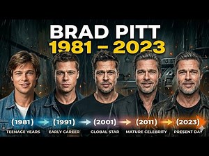Brad Pitt Age [1981 - 2023] Transformation