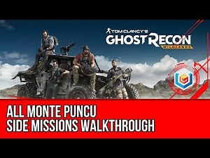 Ghost Recon: Wildlands All Monte Puncu Side Missions Walkthrough (Rebel Ops | Supply Raids)