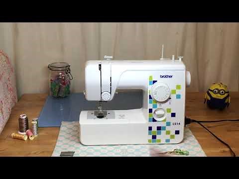 How to Sew - The Basics of Using a Sewing Machine - Brother LS14 Lidl Singer