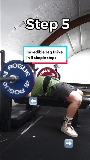 Bench Press Leg Drive: 5 Steps to Max Power