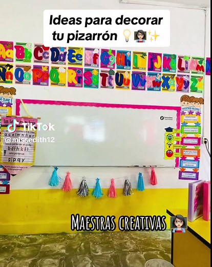 Ideas creativas para decorar tu pizarrón escolar