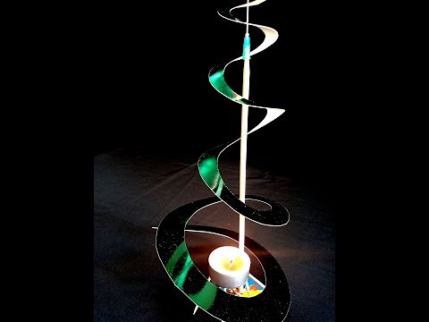 How to make a rotating Christmas tree