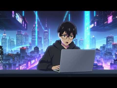 Anime Aesthetic Study Ambience — Chill Music for Focus ( 1 hour )