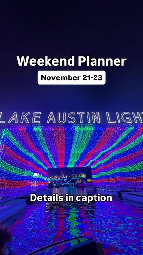 11/21 👧Free Preschool Playtime at Northwest Rec Center @austincityparks 10:30am-noon ages 2-5yrs 🦖 Jurassic Jamboree at @sweeteatsfruitfarm ⛸️Bee Cave On Ice @hillcountrygalleria ⛸️Ice Rodeo @fsaustin opening day ⛺️ Fortlandia at the @wildflowercenter 🎉 Fall Festival at all @bouldinacres locations 5-10pm 🎥 Movie Night at @skishores at sundown (Jumanji) 🎭A Christmas Carol @zachtheater 730pm 💀 Nightmare Before Christmas Light Trail @wildflowercenter 🎅 @santasranch 🎥 Holiday PJ Party at @ev