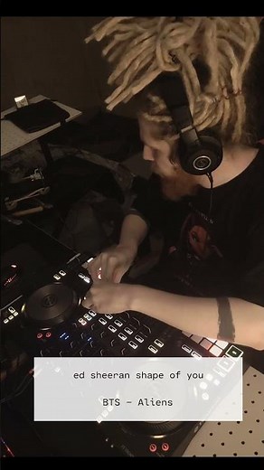 ed sheeran shape of you x BTS - Aliens (AWAIOUT mashup)