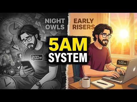 How to Wake Up at 5AM (The Ultimate Productive Morning Routine)