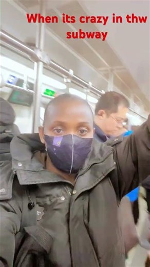 Crowded Subway Experience 🚇 | Standing Packed Like Sardines