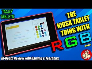 This $10 E-Waste Kiosk Tablet thing has built in RGB! (Tacky Tablets EP7)