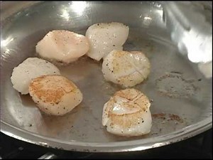 Citrus Glazed Sea Scallops with Lemon Parsley Quinoa