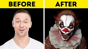 1M views · 1.8K reactions | Costume and makeup ideas for creepy party: | 5-Minute Crafts Men | Facebook