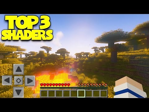 TOP 3 BEAUTIFUL AND LIGHTWEIGHT SHADERS FOR MINECRAFT PE 26.10!! (Bedrock)