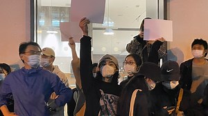 What does a blank, A4 sheet of paper have to do with protests in China?