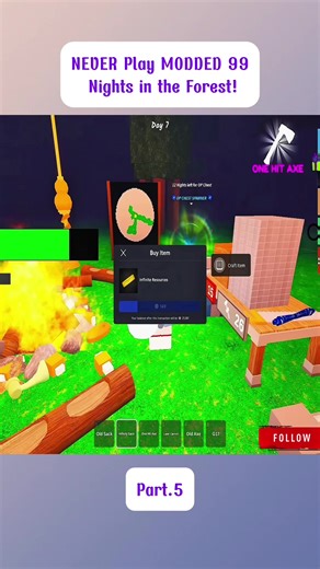 99 Nights in the Forest: Roblox Base Building Adventure