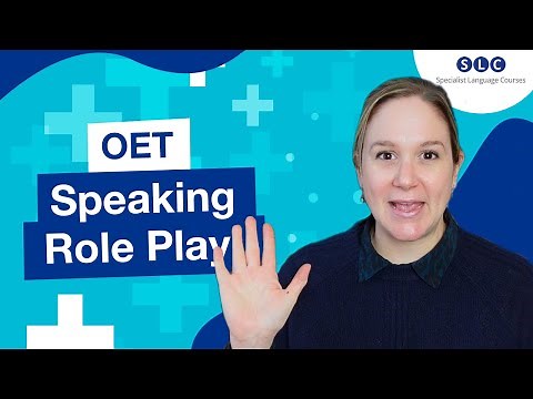 OET Speaking ROLE PLAY