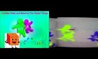 Mix of 2 videos from youtube : noggin and nick jr in sponge effect (split version)