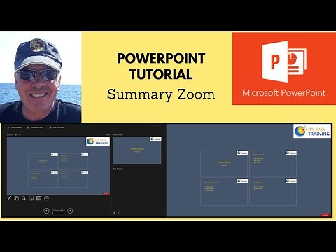This video explains how to use Summary Zoom in Microsoft PowerPoint