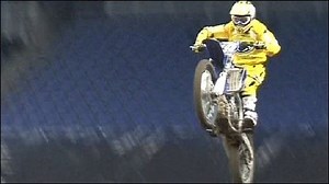 Motocross teen on big stage