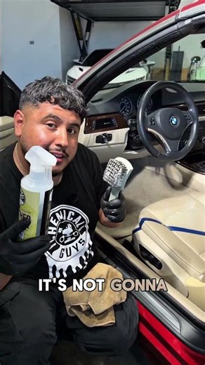 CRAZY BEFORE AND AFTER #chemicalguys #leather #diy #interior #trending #viral