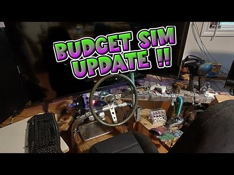 LOW BUDGET SIM RIG UPDATE 2025!