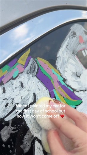 Use acrylic they say #fyp #xyzbca #carpaint #senior #hamster | paint