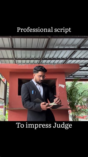 एडवोकेट शुभम 🦅 on Instagram: "Important scrips to impress Judge . The scariest moment in law school isn’t the exam hall. It’s walking up to the podium in your first Moot Court, facing the Judges, and realizing you don’t know how to start. Many freshers nervously say: “Good morning sir, my name is Raj...” Stop. A Courtroom (real or moot) is a formal setting. It runs on ancient protocols of respect. Saying “Good morning” breaks that spell. It signals to the Judge that you are still in “Classroom 