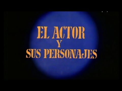 "The Actor and His Characters" Program RTVE (Juan Diego) (08/14/1981)