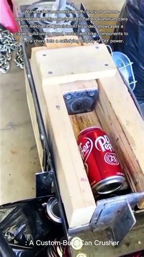 : A Custom-Built Can Crusher