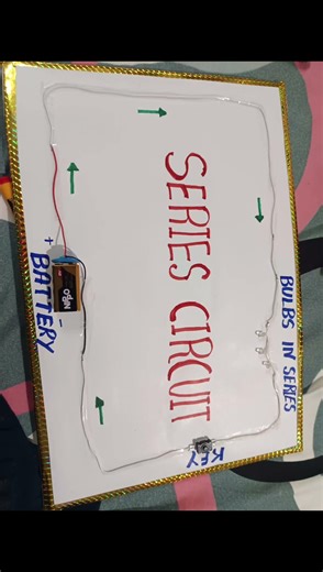 #science project #series circuits ✨#subscribemychannel frnds 🙏