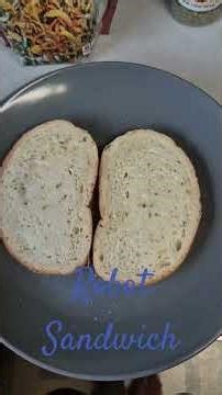 Robot Sandwich #rjambriz #food #cooking #sandwich #youtube20 #youtube20thanniversary