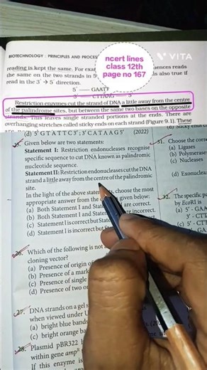 biotechnology principles and processes classxii neet pyq #neetaspirant #aiims #mbbs #nta #yt