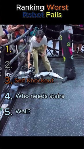 Ranking Worst Robot Fails