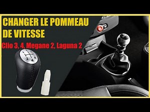 How to replace the gear knob in the Renault Clio?