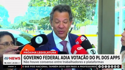 Governo recua e adia votação do PL dos apps para depois das eleições de 2026