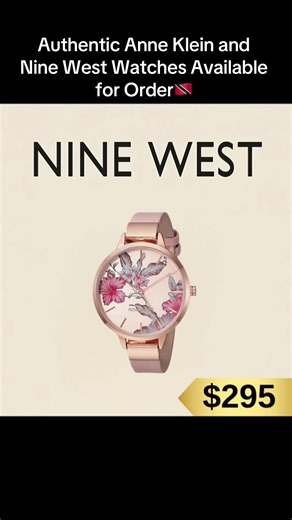Authentic Watches from Anne Klein and Nine West