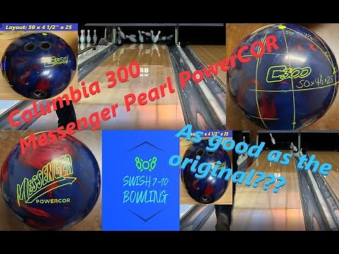 Columbia 300 Messenger Pearl PowerCOR Bowling Ball Review - **UNBIASED NON-STAFFER REVIEW**