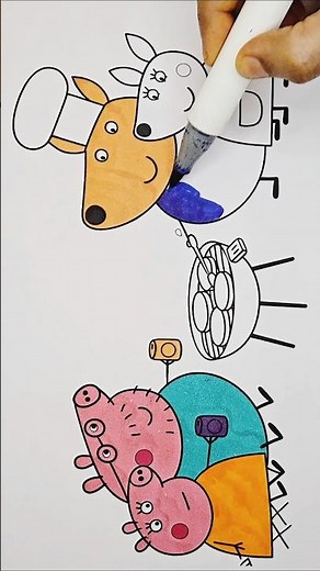 Peppa Pig Drawing and Coloring Pages, 331 #drawing #peppapig #peppapigdrawing #peppapigcoloring