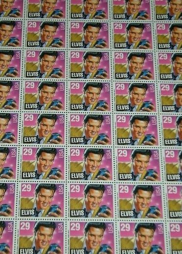 What is the Current Value of a 29 Cent Elvis Stamp From 1993? - What Box Game