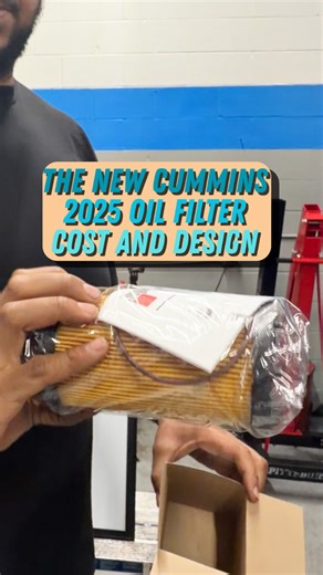29K views · 250 reactions | Cummins have had the same oil filter design for almost four decades, and they decided this was the year to change things up. Here’s the difference in design and cost for this new oil filter!! • { #mechanicshop #cummins #DieselMechanic #oilchange #dieseltruck } | Smith's Diesel Performance | Facebook