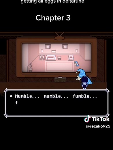 Getting all eggs in deltarune #Deltarune | deltarune