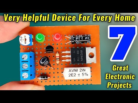 7 helpful Electronics Projects for Beginners