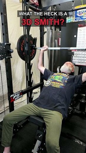 Have you ever seen a 3D Smith Machine? #gymtok #fitness