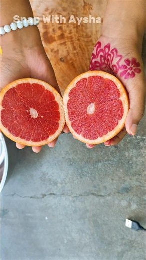 Masala Grapefruit 🍊🌶️ Summer's Most Refreshing Snack!