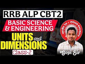 Units & Measurement | Railway Free Science Selection Batch 💪| RRB ALP CBT2 | #alpcbt2 #railwayexam
