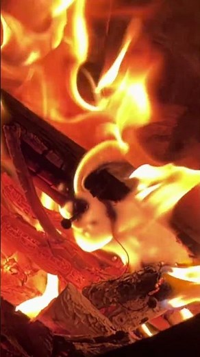Lagerfeuer close up