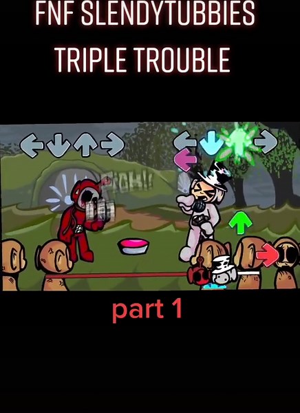 I love slendytubbies #fnf #tripletroublefnf #slendytubbies | triple trouble fnf