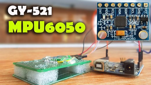 MPU6050 Arduino Wiring, Library, and Code to find the Angle