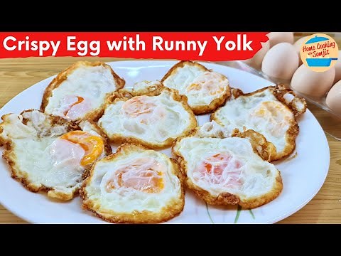 Thai-style Deep Fried Egg with Runny Yolk
